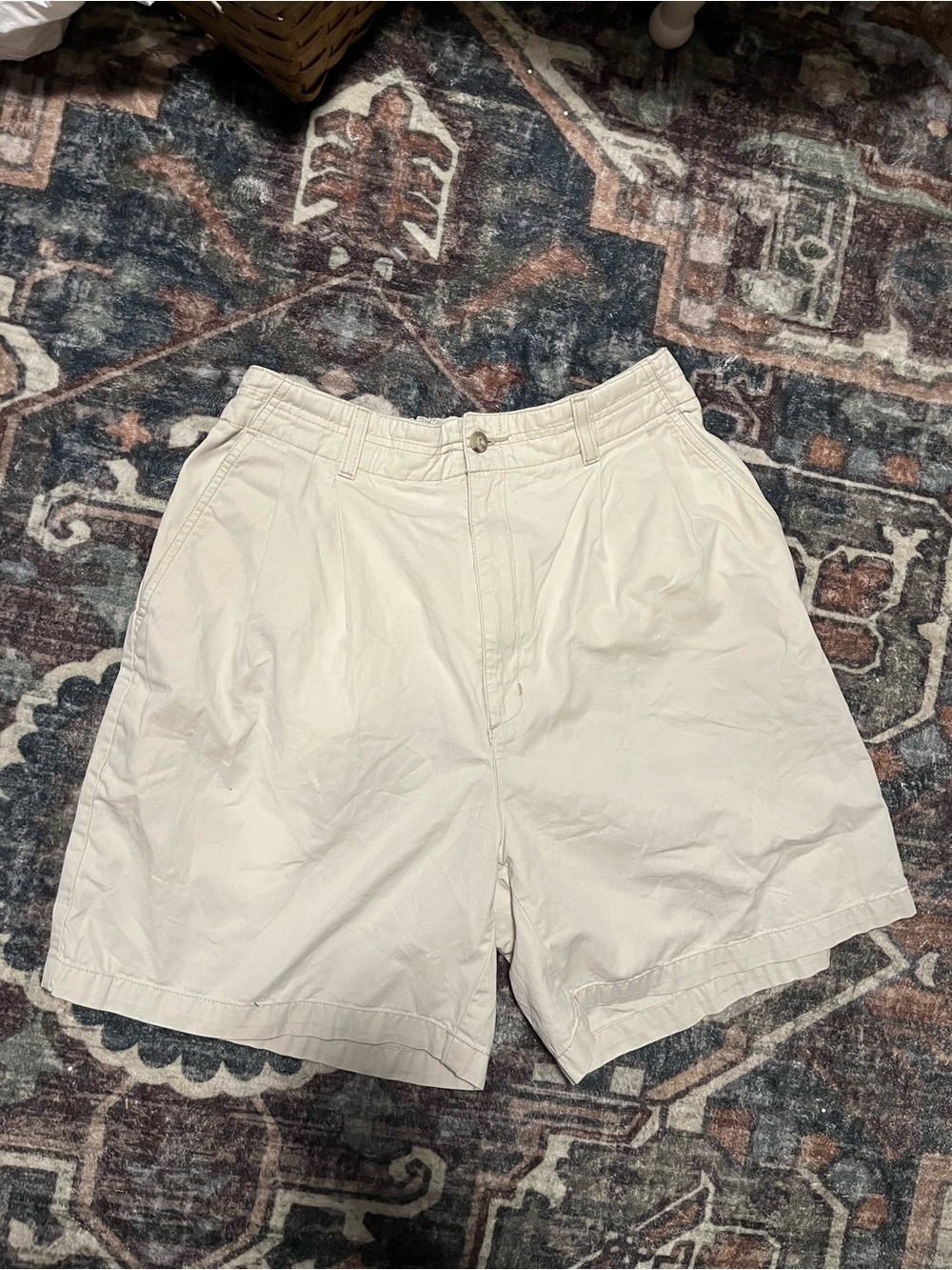 Men's Vintage Eddie Bauer Casual Cotton Shorts 28”W